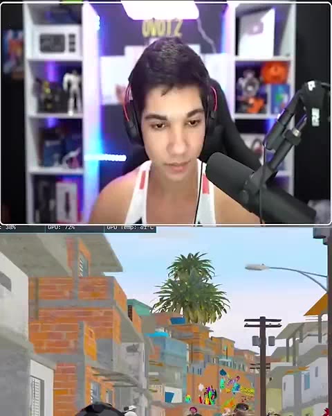 Ovotz jogando GTA RP antes da BGS